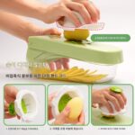 다기능 야채 절단 도구 감자 슬라이서 분쇄기 양파 다이서 야채 커터 - 이미지 4