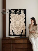 사이보시 현관문 바닥매트 장식용 접착제 없는 카펫 항균 가벼운 고급 문 발 매트 현관 홈 바닥매트 - 이미지 5