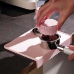 홈 커피 프레싱 패드 미끄럼 방지 실리콘 패드 테이블 매트 파우더 해머 패드 오일 방지 및 방수 커피 코너 레이아웃 단열 패드