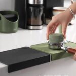 홈 커피 프레싱 패드 미끄럼 방지 실리콘 패드 테이블 매트 파우더 해머 패드 오일 방지 및 방수 커피 코너 레이아웃 단열 패드 - 이미지 2