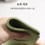 홈 커피 프레싱 패드 미끄럼 방지 실리콘 패드 테이블 매트 파우더 해머 패드 오일 방지 및 방수 커피 코너 레이아웃 단열 패드 - 이미지 4