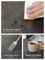 일본 수입 무인쇄 패드 대형 컴퓨터 책상 패드 마우스 패드 키보드 패드 게임 고급형 - 이미지 3