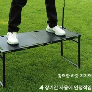 조립이 필요 없는 야외용 테이블, 여행용 전술용 테이블, 야외용 접이식 테이블, 유압식 막대형 경량 캠핑 휴대용 티테이블