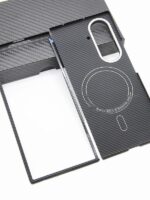 삼성 Z Fold7 초경량 초박형 케블라 카본 파이버 Magsafe 자석형 실제 섬유 모바일 폰 케이스에 적합