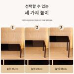 캐비닛 파티션 보드를 선반 보관 랙 틈새 층형 파티션 조합 침실 아크릴 책장 옷장으로 만들었습니다 - 이미지 2