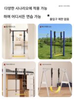 풀업 보조벨트 풀로프 고등학교 입시 철봉 보조 트레이닝 탄성벨트 홈 피트니스 장비 저항밴드 - 이미지 3