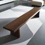 북유럽 중국풍 원목 롱스툴 인터넷 셀럽 심플 모던 벤치 롱벤치 사무실 레스토랑 벤치 다이닝 의자 - 이미지 3