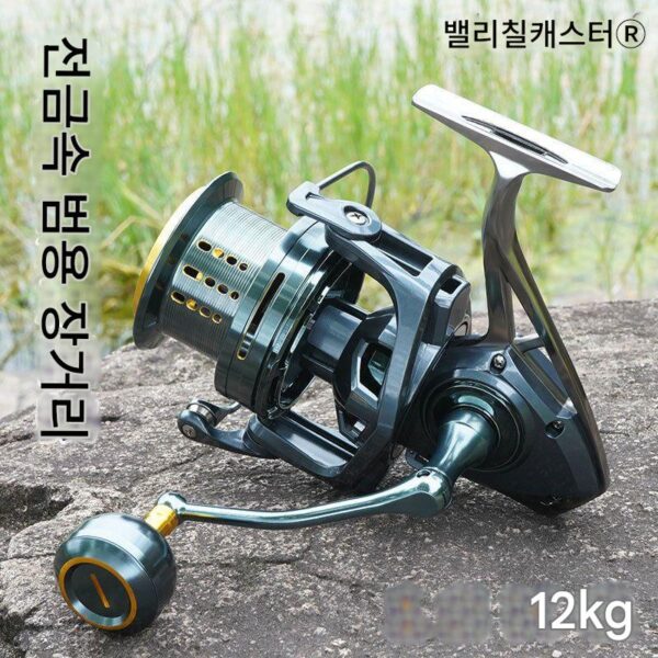 고래 회전 바퀴 대형 장거리 캐스팅 휠 풀 메탈 갭리스 10000 앵커 낚싯대 바퀴 바다 낚싯대 바퀴 낚싯줄 바퀴 낚싯대