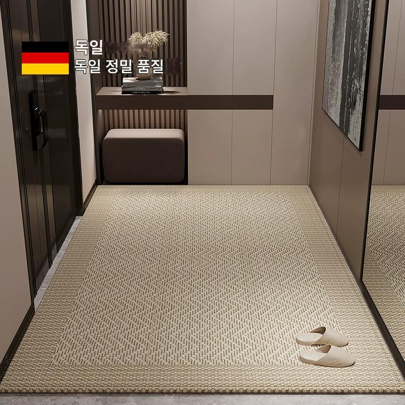 main_946741546437_0 독일식 현관 매트 고급 도어 매트 가정용 바닥 매트 미끄럼 방지 도어 매트 현관문 절단 가능 거실 카펫 - 이미지 1
