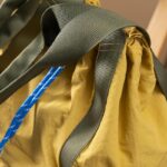 스프링 홈 경량 아웃도어 로 G 경량 방수 나일론 천 대비 색상 핸드헬드 ^ 백팩 여성 69C2 스페셜 - 이미지 5