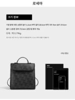 LOSEA Luxi x Chongqing Three Gorges Museum Ruyi 구름 패턴 백팩 여성 신상 중국 스타일 백팩 - 이미지 5