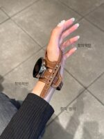 샤오미 시계 S4 스트랩 S3 사이클링 모델 슈퍼 레더 스포츠 시계 스트랩 S1Pro 스포츠 통기성 S2 스마트 컬러2 여름 신제품 41mm 남녀 공용 개성 트렌드에 적합 - 이미지 4