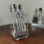 304 스테인리스 스틸 젓가락 홀더 젓가락 통 젓가락 케이지 젓가락 홀더 젓가락 걸이 칼 붙이 보관 상자 배수 통풍 곰팡이 방지