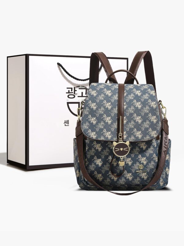 홍콩 브랜드 대용량 통근 여행용 백팩 여성 2025년 신제품 가볍고 고급스러운 틈새 다용도 어깨 백팩