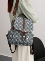 홍콩 브랜드 대용량 통근 여행용 백팩 여성 2025년 신제품 가볍고 고급스러운 틈새 다용도 어깨 백팩 - 이미지 4