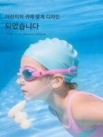 디즈니 수영용 코 클립 귀마개 어린이용 질식 방지 코 클립 전문가용 방수 인공 미끄럼 방지 코 클립 - 이미지 4