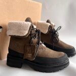 클락스 여성화 22 가을 겨울 모델 플러스 벨벳 따뜻한 미끄럼 방지 스노우 부츠 마틴 부츠 오리아나 턴 - 이미지 2