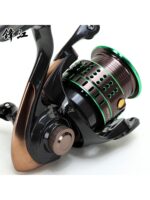 갭리스 마이크로 루어 스피닝 릴 낚싯대 에메랄드 버드 카본 파이버 경량 바다낚싯대 낚싯대 - 이미지 5