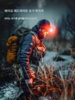 독일산 헤드램프 낚시 특수 유도 캡 클립 램프 강력한 빛 매우 밝은 충전식 헤드 클립 유형 매우 긴 수명 야간 낚시 램프 - 이미지 5