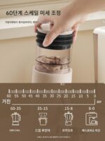 몽디오 전기 원두 분쇄기 커피 원두 분쇄기 가정용 소형 이탈리아 핸드 브루 커피 분쇄기 - 이미지 3