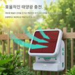 태양열 자동 타이머 물주기 장치 wifi 원격 화분 점적 관개 시스템 야외 분재 녹색 식물 물주기 유물 - 이미지 3