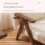 싱글 접이식 침대 견고한 원목 이중 용도 다기능 소파 침대 홈 오피스 낮잠 리클라이너 야간용 동반 침대 - 이미지 3