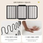 싱글 접이식 침대 견고한 원목 이중 용도 다기능 소파 침대 홈 오피스 낮잠 리클라이너 야간용 동반 침대 - 이미지 4