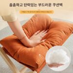 견고한 원목 발판 홈 거실 소파 발판 사무실 워크스테이션 점심시간 발판 접이식 발판 - 이미지 2