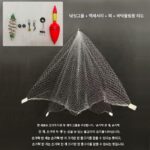 2025년 새롭게 업그레이드된 킹 번들 폭발망 낚시망 폭발 고리 흰색 끈적끈적한 손 던지기 그물 낚시 유물 - 이미지 5