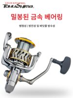 도쿠시마 TX 스피닝릴 풀메탈 사선 얕은 라인 컵 루야 장거리 낚싯줄 릴 바다낚싯대 릴 바위낚시 카본 낚싯릴 - 이미지 2