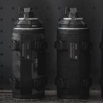 unit/04 야외 캠핑 250g 230g 카세트 롱 가스 탱크 커버 전술 군사 스타일 장착 가능 보호 커버