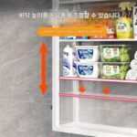 캐비닛 도어 벽면 욕실 펀치 없는 수납 선반 욕실 세탁기 벽면 장착 캐비닛이 있는 발코니 수납 선반 - 이미지 3