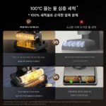 Dreame H20 Ultra Mix H14 듀얼 무선 플랫 온수 바닥 세척 진공 청소기 180도 플랫 - 이미지 4