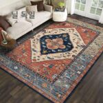 독일 닐 미국 에스닉 스타일 카펫 유럽 거실 소파 바닥 매트 커피 테이블 매트 홈 침실 공간 가득