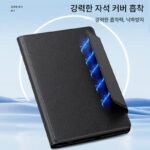 Zhanshuo는 삼성 ZFold7 접이식 스크린 모바일 폰 자석 블루투스 키보드 W25 W24 W23 W22 플립 가죽 케이스 Fold6/5/4/3 비즈니스 모바일 오피스 액세서리 마우스 스타일러스에 적합합니다. - 이미지 5
