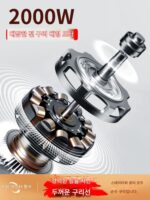 【동관 브랜드 습식 및 건식 겸용】상업용 분쇄기 한약 가정용 분말 분쇄기의 전원을 차단하려면 덮개를 여세요 - 이미지 2