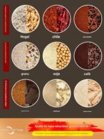 【동관 브랜드 습식 및 건식 겸용】상업용 분쇄기 한약 가정용 분말 분쇄기의 전원을 차단하려면 덮개를 여세요 - 이미지 5