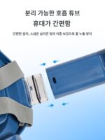어린이용 스노클링 마스크 풀드라이 수중호흡기 방수 및 안개방지 고화질 거울 전문 다이빙 장비 수영 - 이미지 4