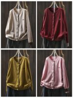 강아지 자수 니트 카디건 재킷 얇은 섹션 초가을 2025 기질 캐주얼 6 캐시미어 싱글 브레스트 아우터 스웨터 - 이미지 5