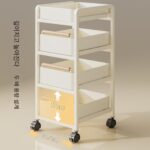 주방 선반 가정용 바닥 다층 간식 상자 과일 및 야채 바구니 트롤리 보관 선반 이동식 - 이미지 5