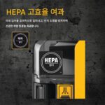 DeWalt 20V 충전식 휴대용 진공 청소기 DWH161/DWH200D 브러시리스 집진기 전기 드릴 해머 - 이미지 2