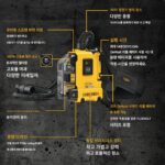 DeWalt 20V 충전식 휴대용 진공 청소기 DWH161/DWH200D 브러시리스 집진기 전기 드릴 해머 - 이미지 3