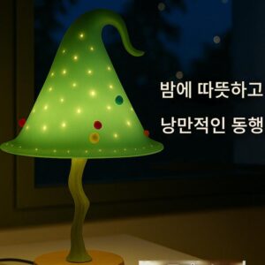 무위 타임 크리스마스 엘프 나이트 라이트 분위기 침실 장식 생일 선물 테이블 램프 크리에이티브 침대 옆 램프