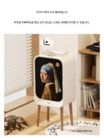 VEELAR 스마트 센서 쓰레기통 홈 거실 주방 고가 대용량 하이풋 버킷 하이엔드 크리에이티브 - 이미지 2