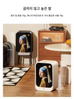 VEELAR 스마트 센서 쓰레기통 홈 거실 주방 고가 대용량 하이풋 버킷 하이엔드 크리에이티브 - 이미지 5