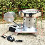 폐유 스토브 새로운 폐유 연소 스토브 맹렬한 불 스토브 큰 화력 두껍고 내구성이 뛰어난 주방 야외 캠핑 피크닉 - 이미지 3