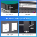 고강도 냉간 압연 강철로 견고하고 내구성이 뛰어난 두꺼워진 하중 지지 작업대 - 이미지 4