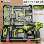 독일 시바우라 충전식 전기 드릴 도구 세트 하드웨어 전기 목공 수리 다기능 가정용 조합 세트 기타 - 이미지 2
