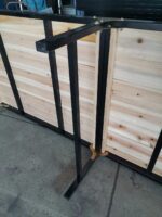 접이식 싱글 침대 강화 더블 침대 홈 심플 휴대용 사무실 낮잠 1.2미터 철제 프레임 1.2미터 - 이미지 5