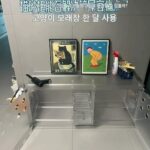 [맞춤형] 아크릴 DIY 고양이 모래상자 캐비닛 고양이 모래상자 고양이 변기 대형 냄새 방지 폐쇄형 - 이미지 2